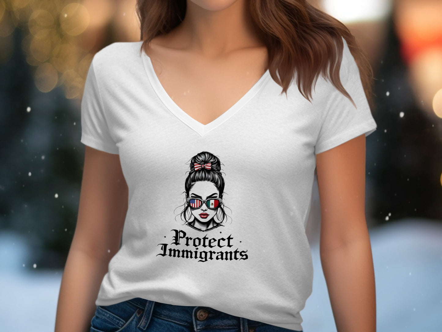 Protect Immigrants Statement T-shirt product type