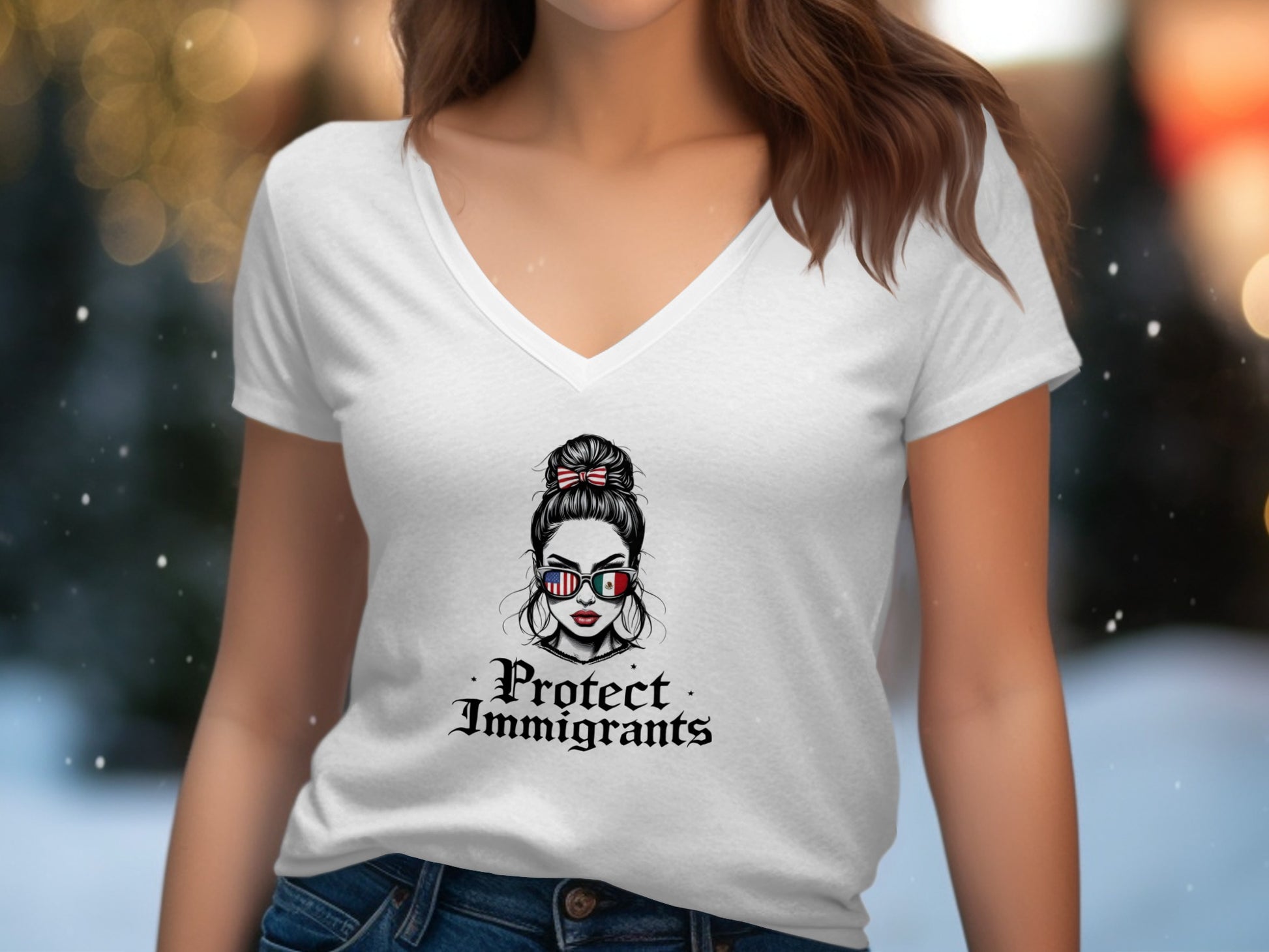 Protect Immigrants Statement T-shirt product type