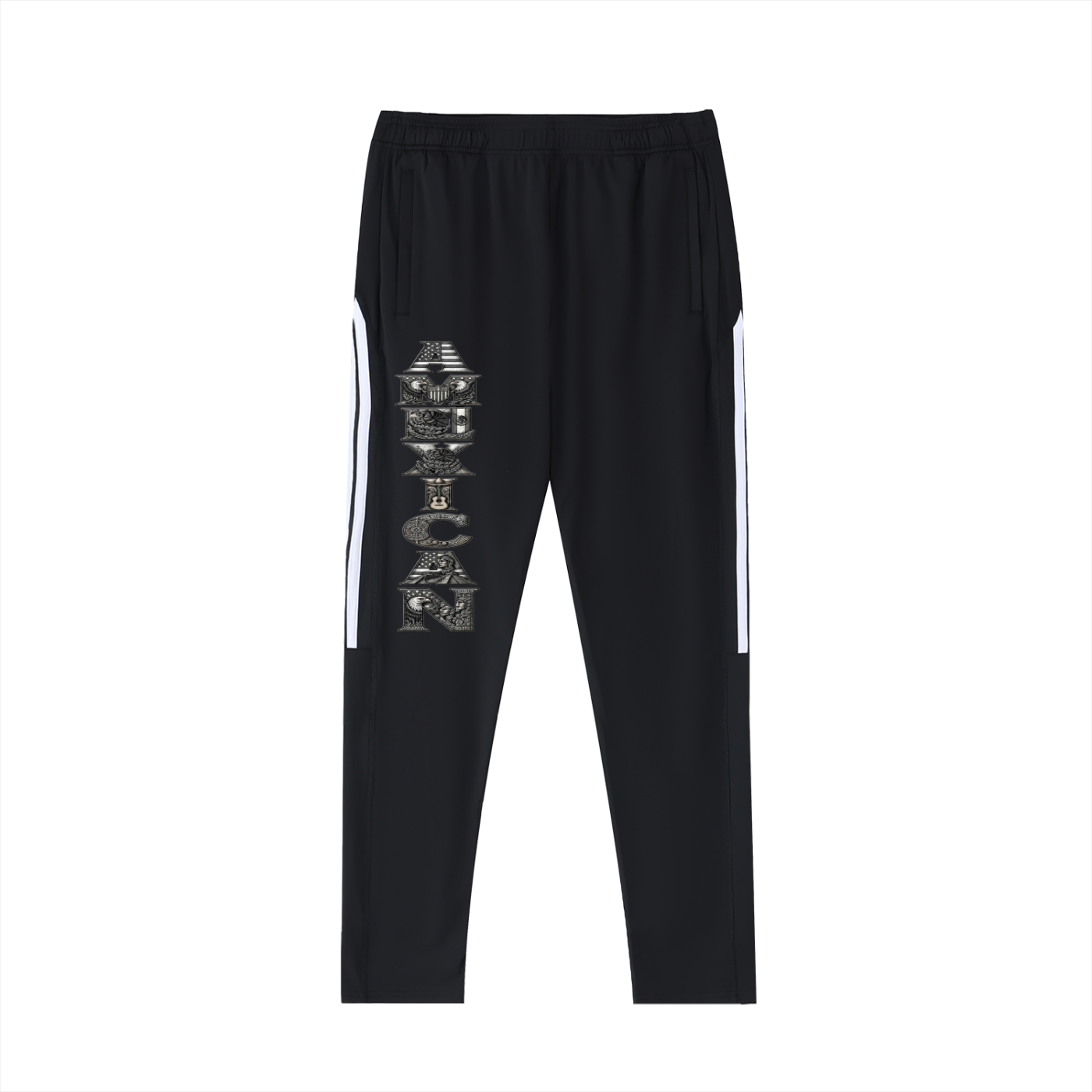 Amexican Side Stripe Running Pants