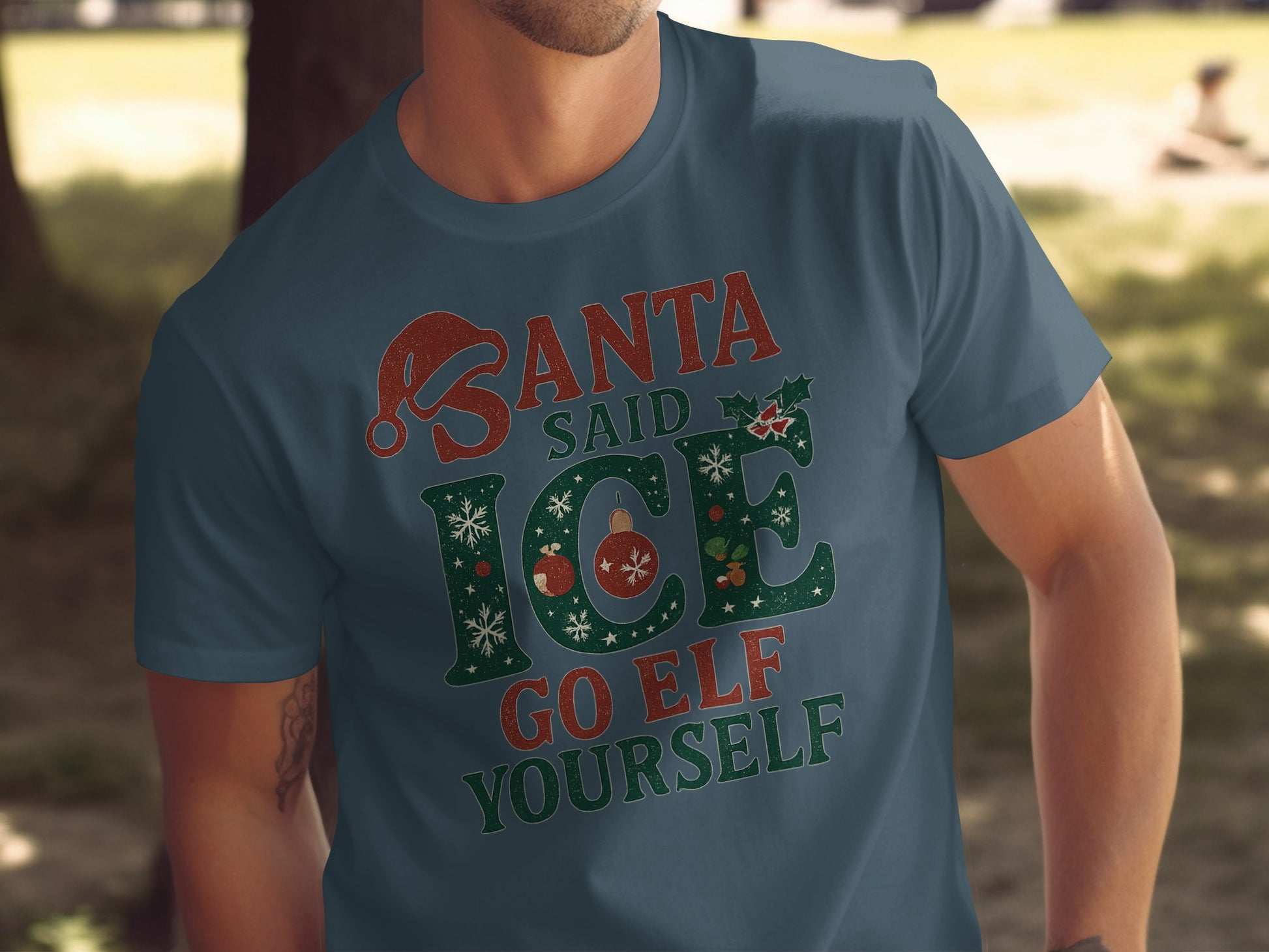 Santa Said Ice Go Elf Yourself Graphic Tee