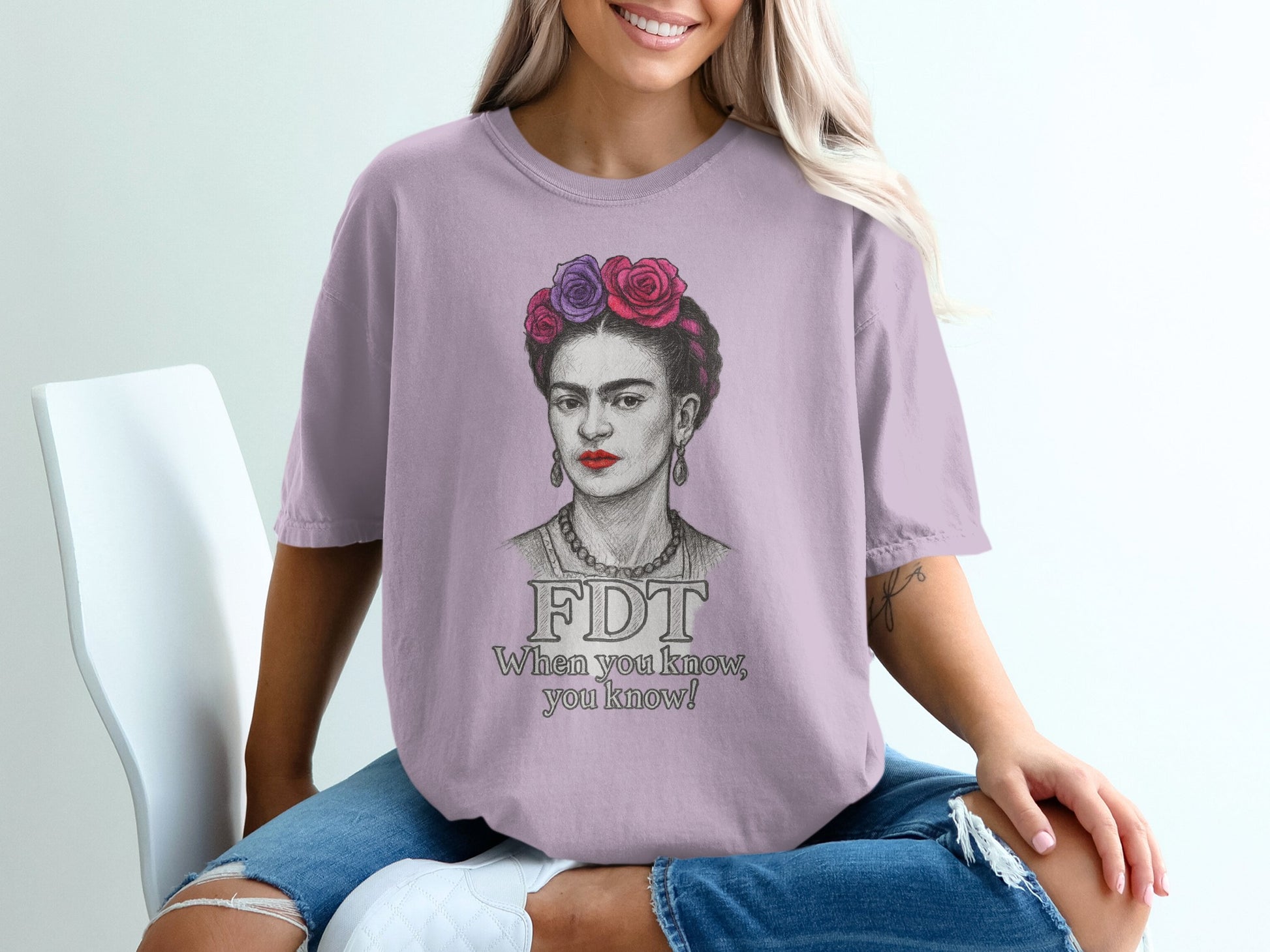 FDT When you know you know graphic t-shirt product