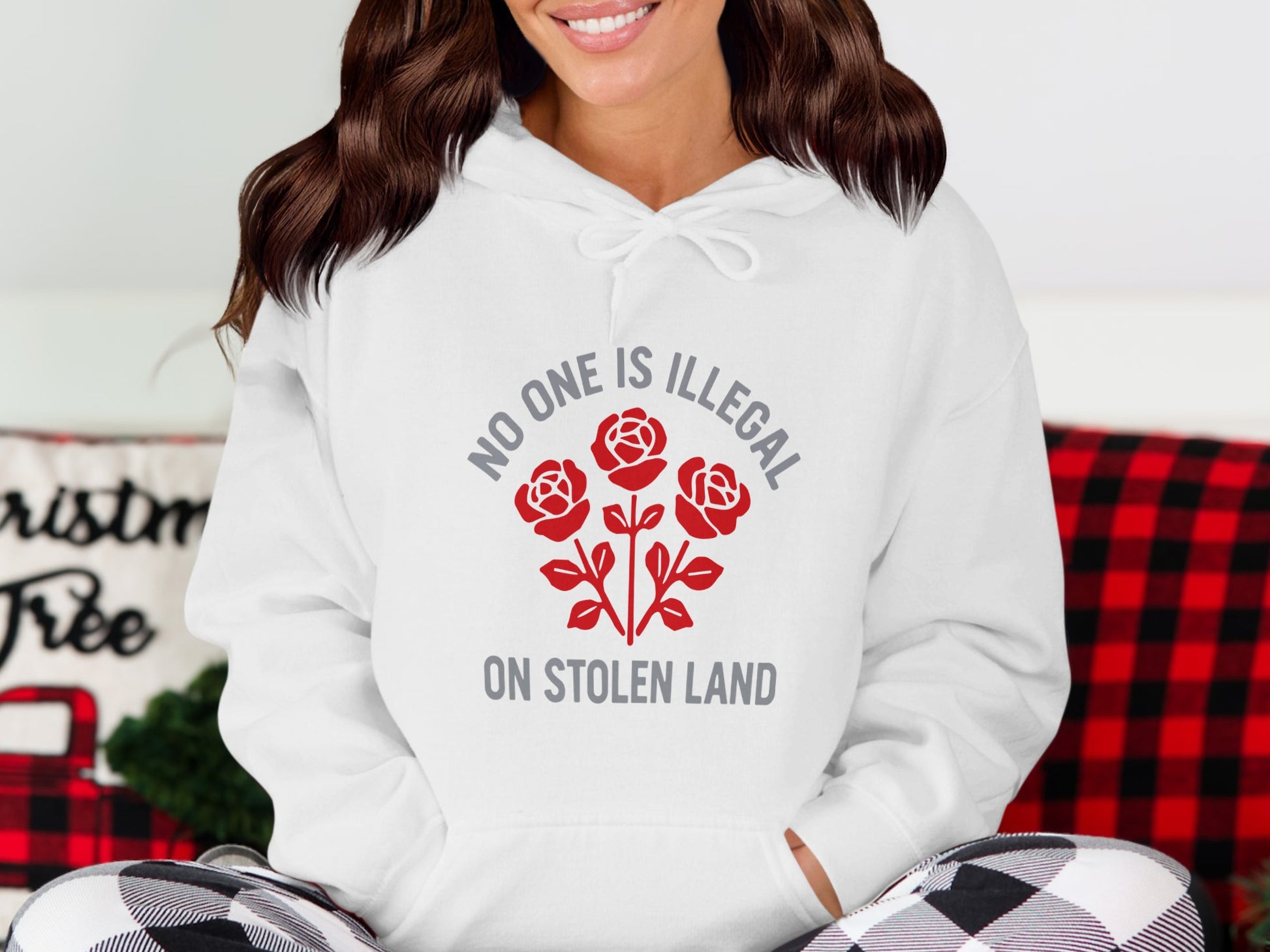 No One Is Illegal On Stolen Land Hoodie product