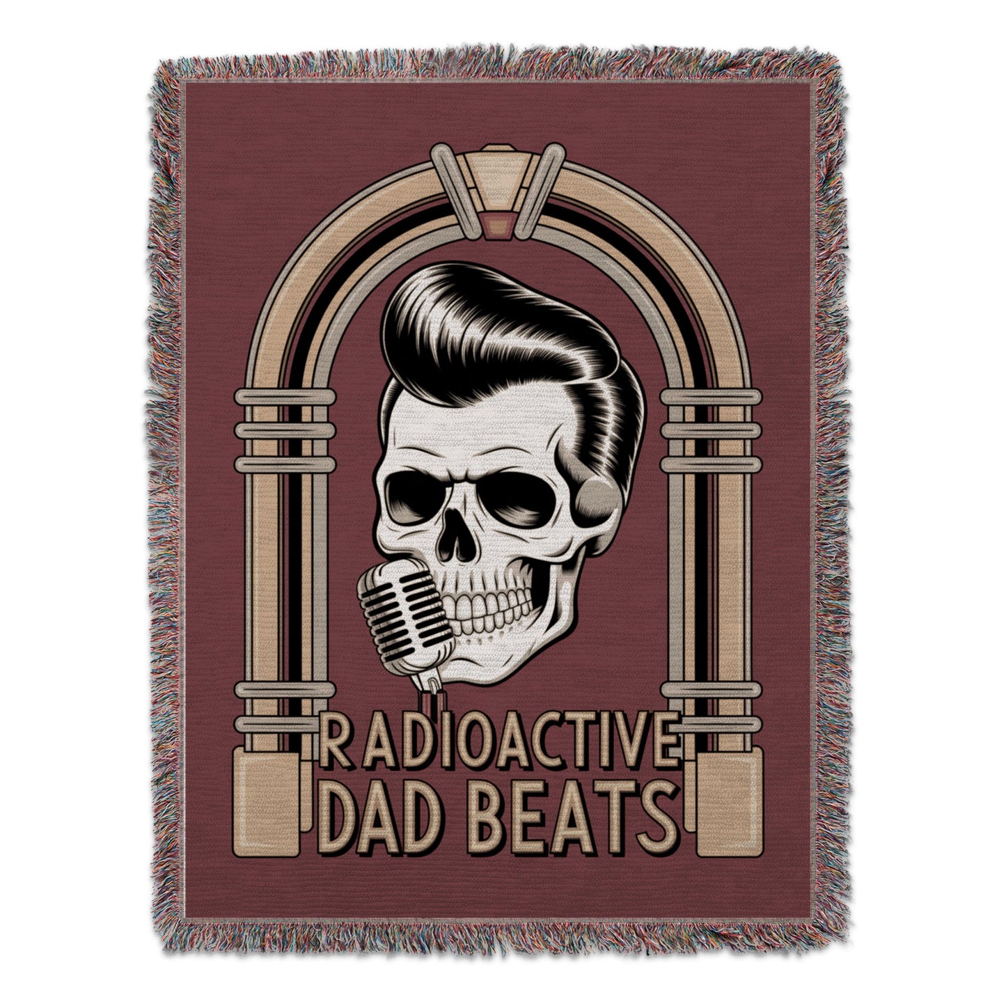 Radioactive Dad Beats Skull Musician Design product