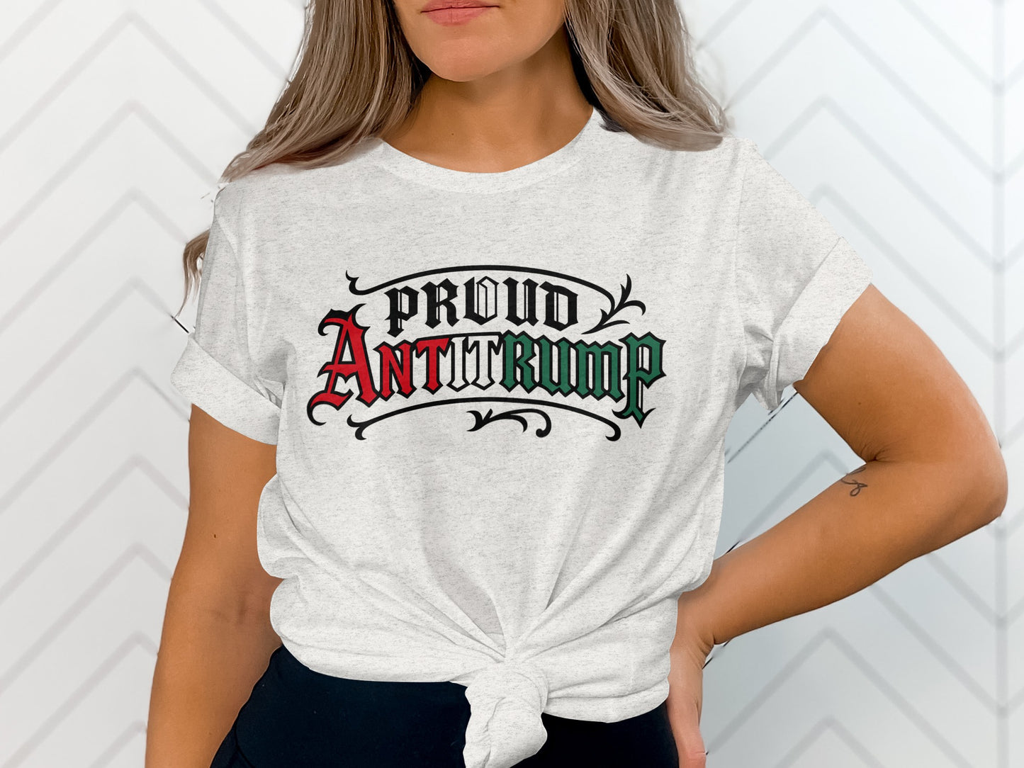 Proud Antitrump Statement Graphic Tee Product