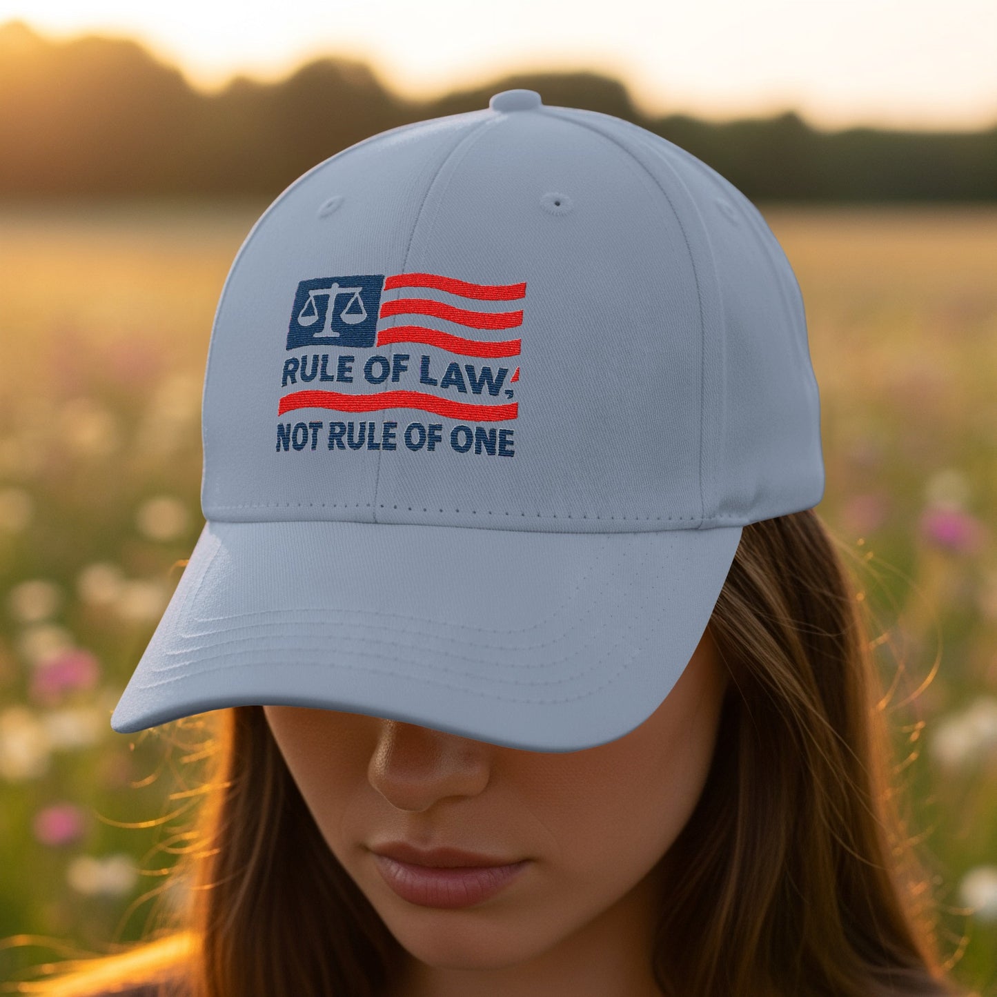Rule of Law Not Rule of One Design Hat product type