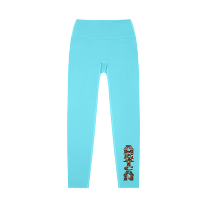 AMEXICAN Top Quality High-Waisted Yoga Leggings | Show Your Roots