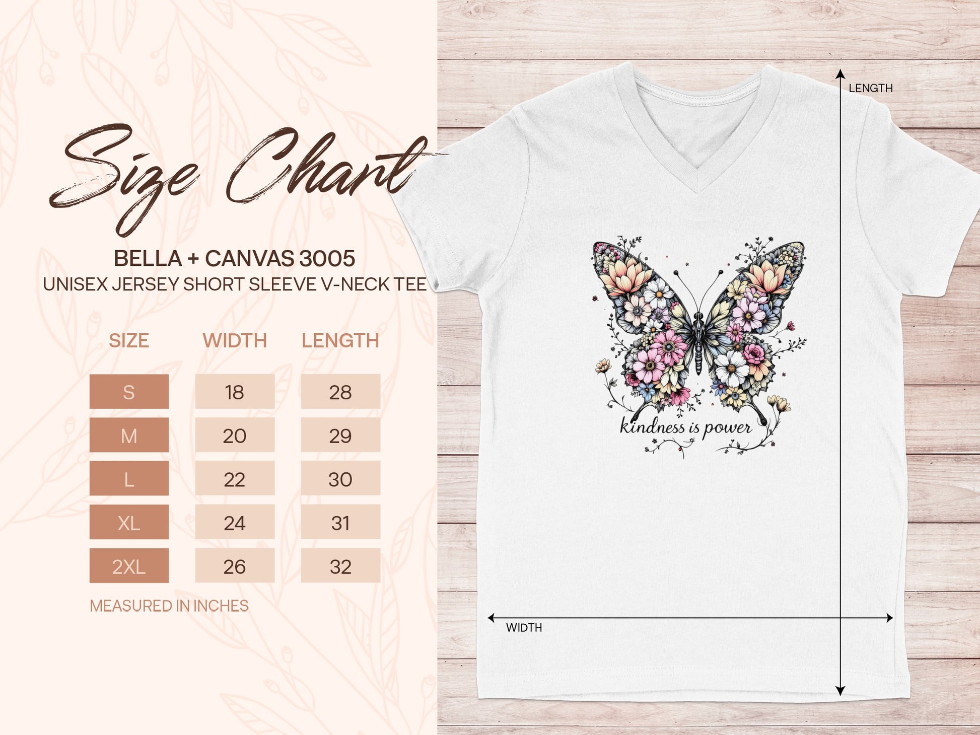 Kindness Is Power Butterfly Graphic Tee product