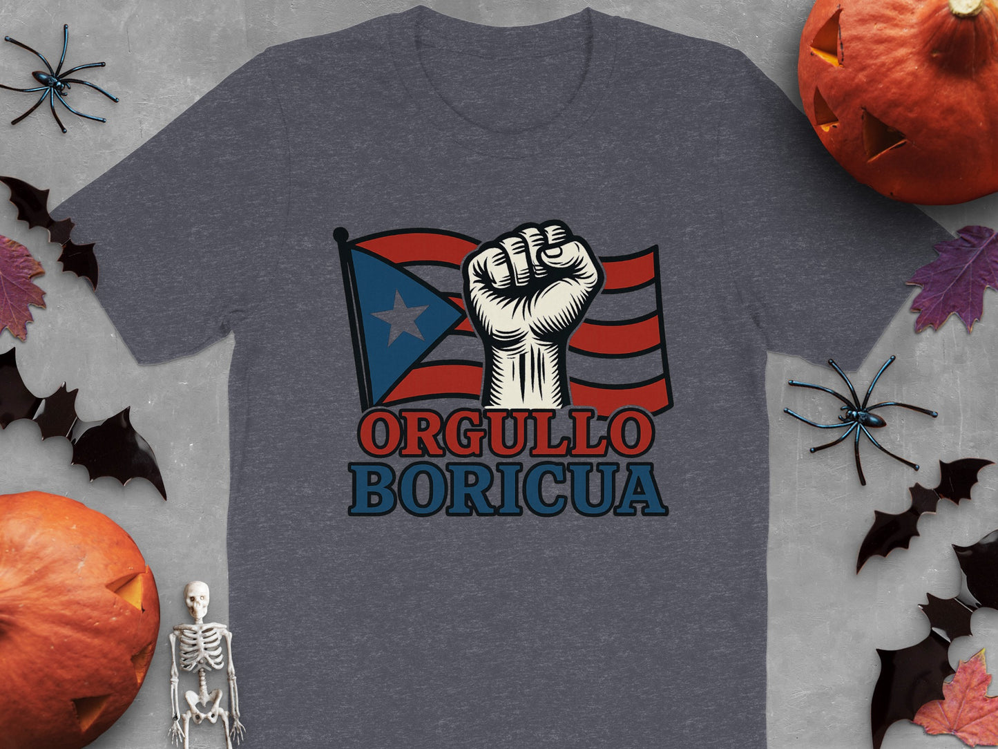 Orgullo Boricua Pride Shirt Casual Fashion Clothing product type