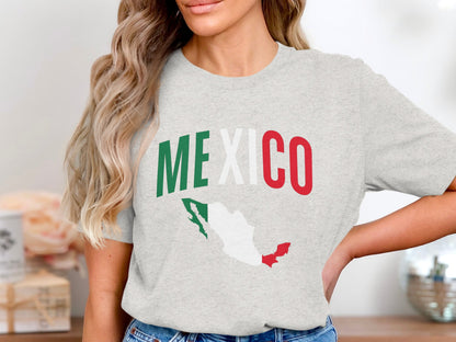 Mexico Map Graphic Tee Stylish Unisex T-shirt product