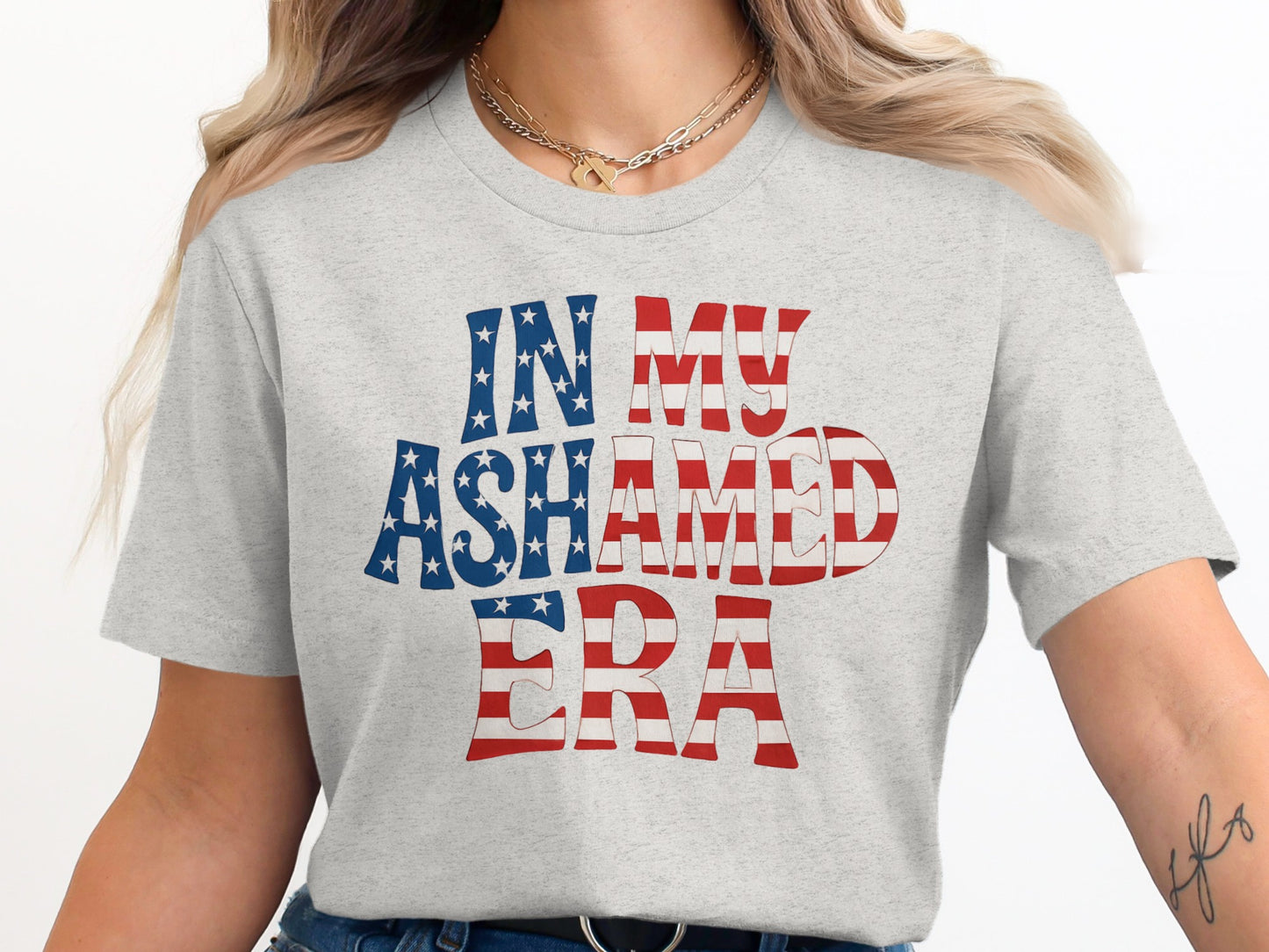 Patriotic In My Ashamed Era Graphic T-Shirt product
