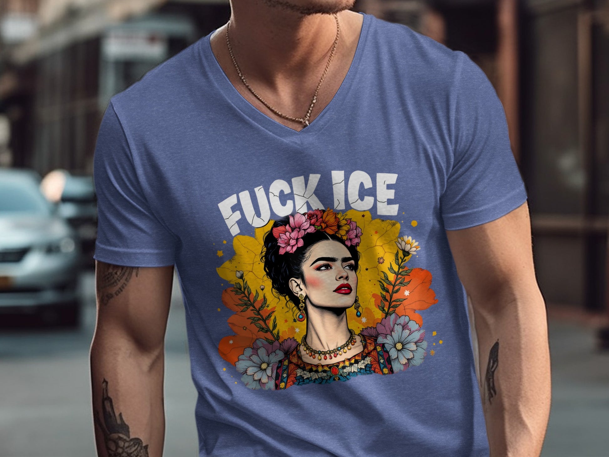 Bold Artistic Portrait Streetwear Fashion Statement