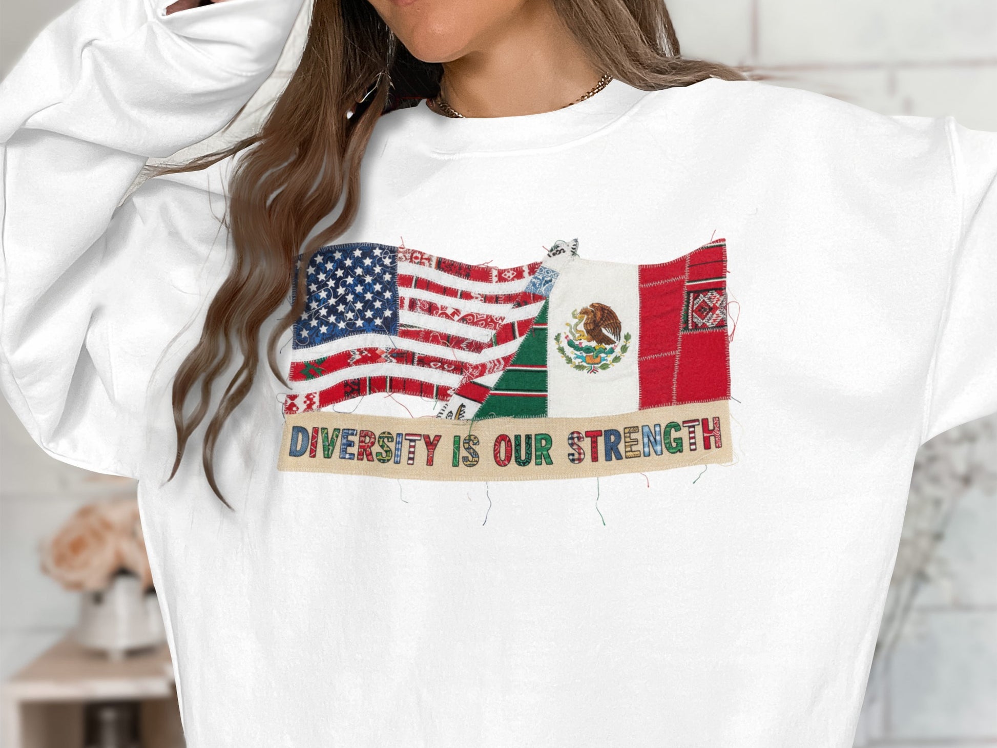 Diversity Is Our Strength Flag Design product