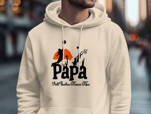 Unique Basketball Papa Design Hoodie product