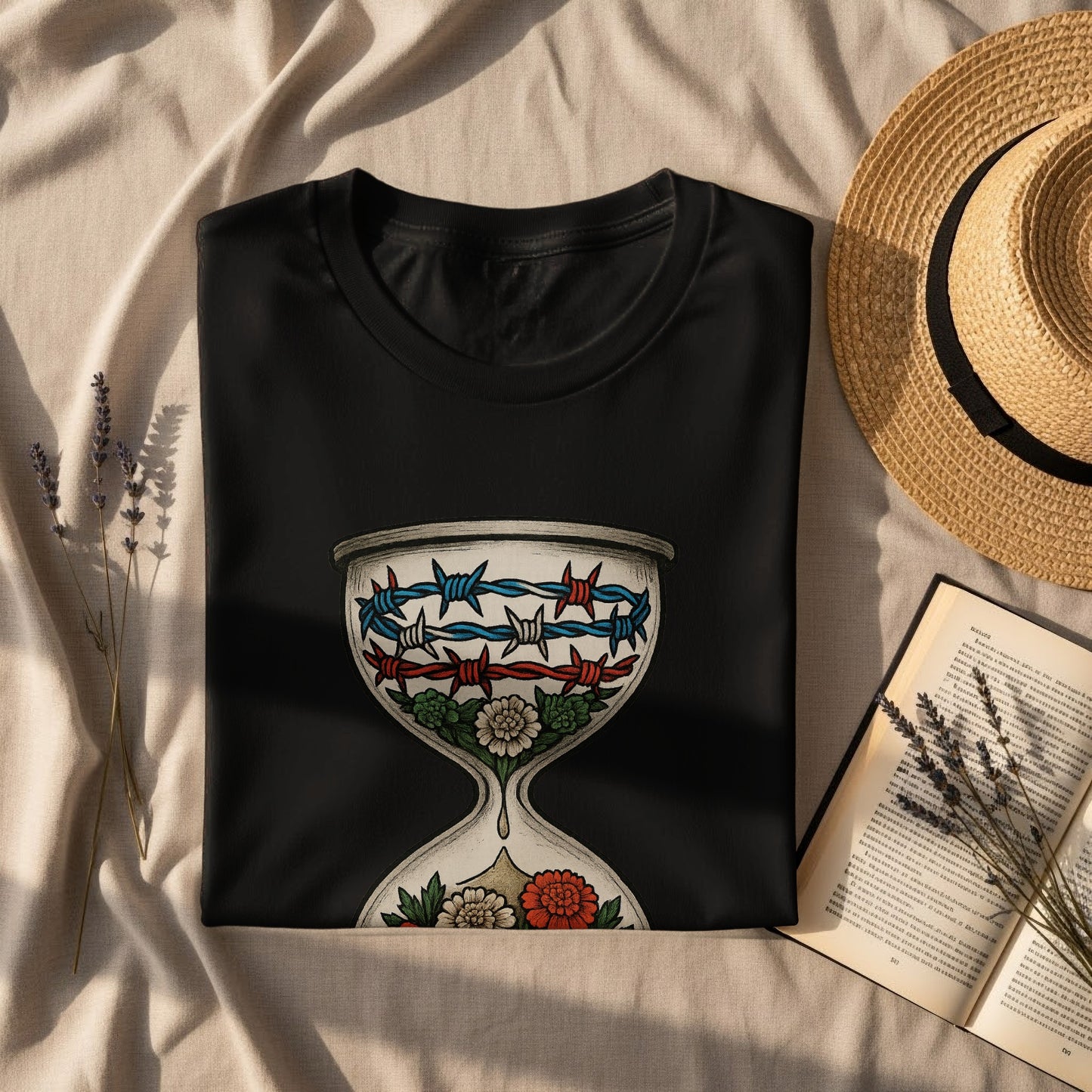 Hourglass Graphic Casual Fashion Tee Shirt product