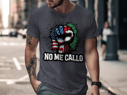 No Me Callo Printed Graphic T-shirt Stylish Casual product type