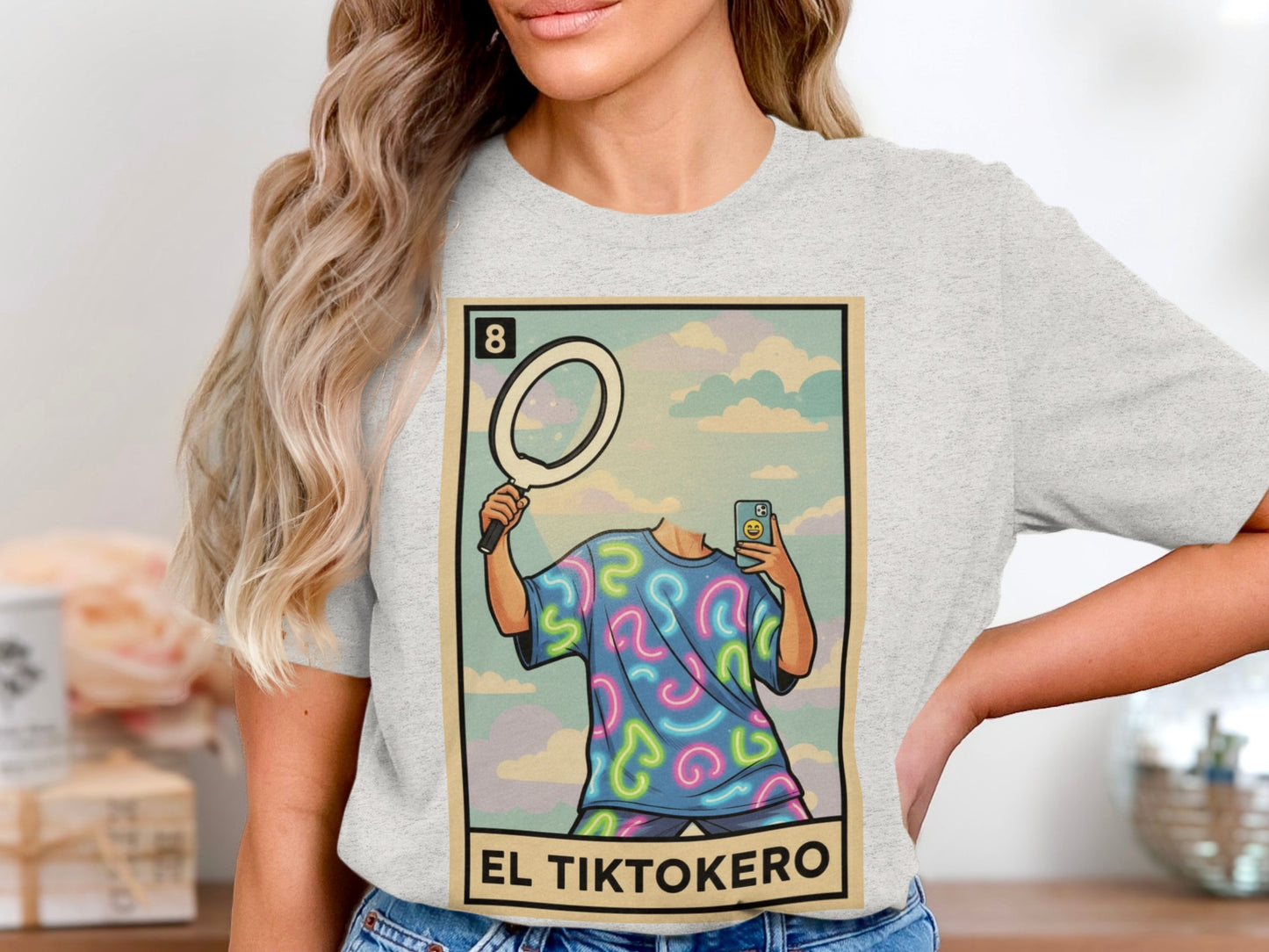 Fun Graphic El Tiktokero Short Sleeve Shirt product type