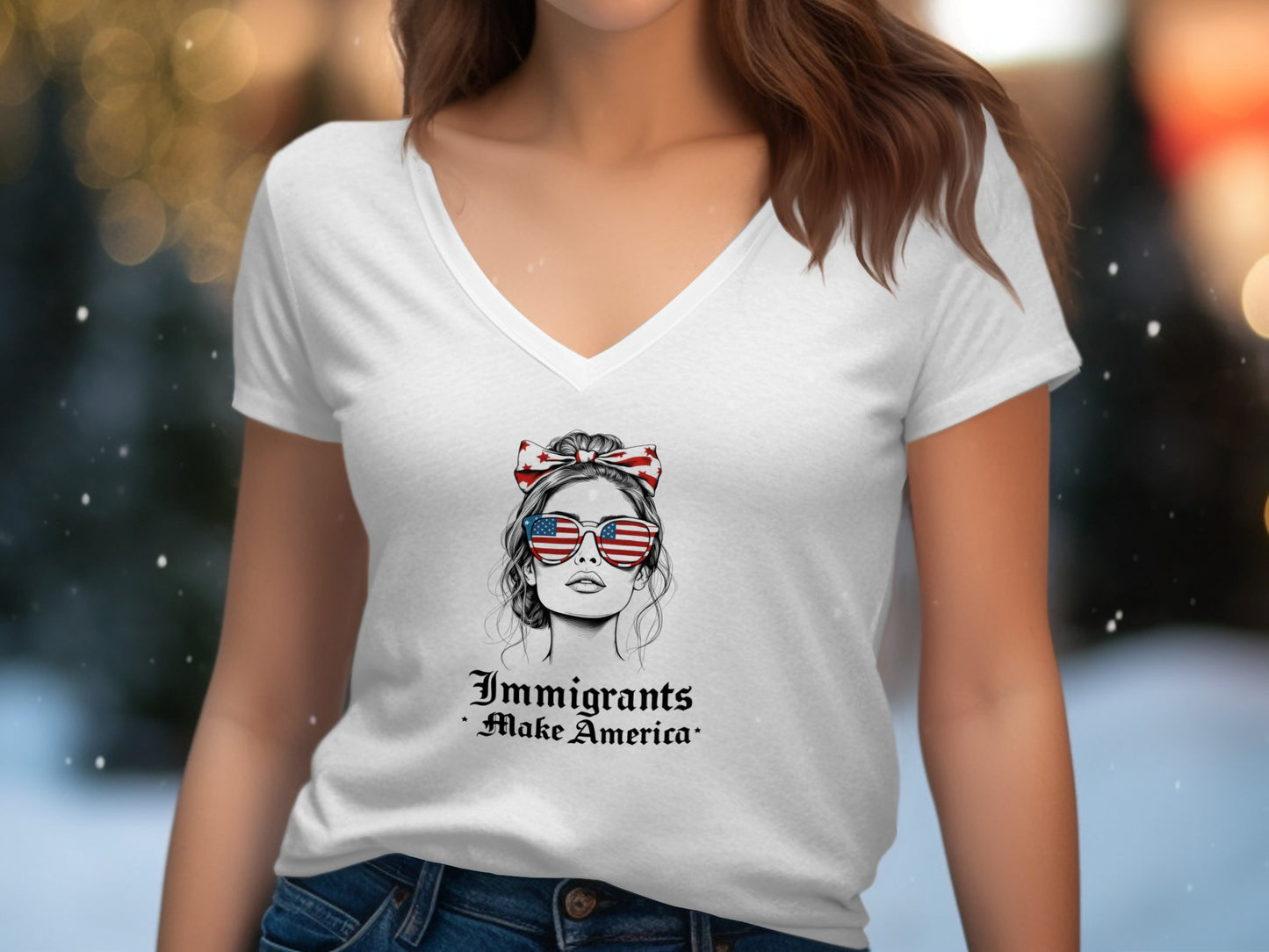 Immigrants Make America Graphic T-Shirt product