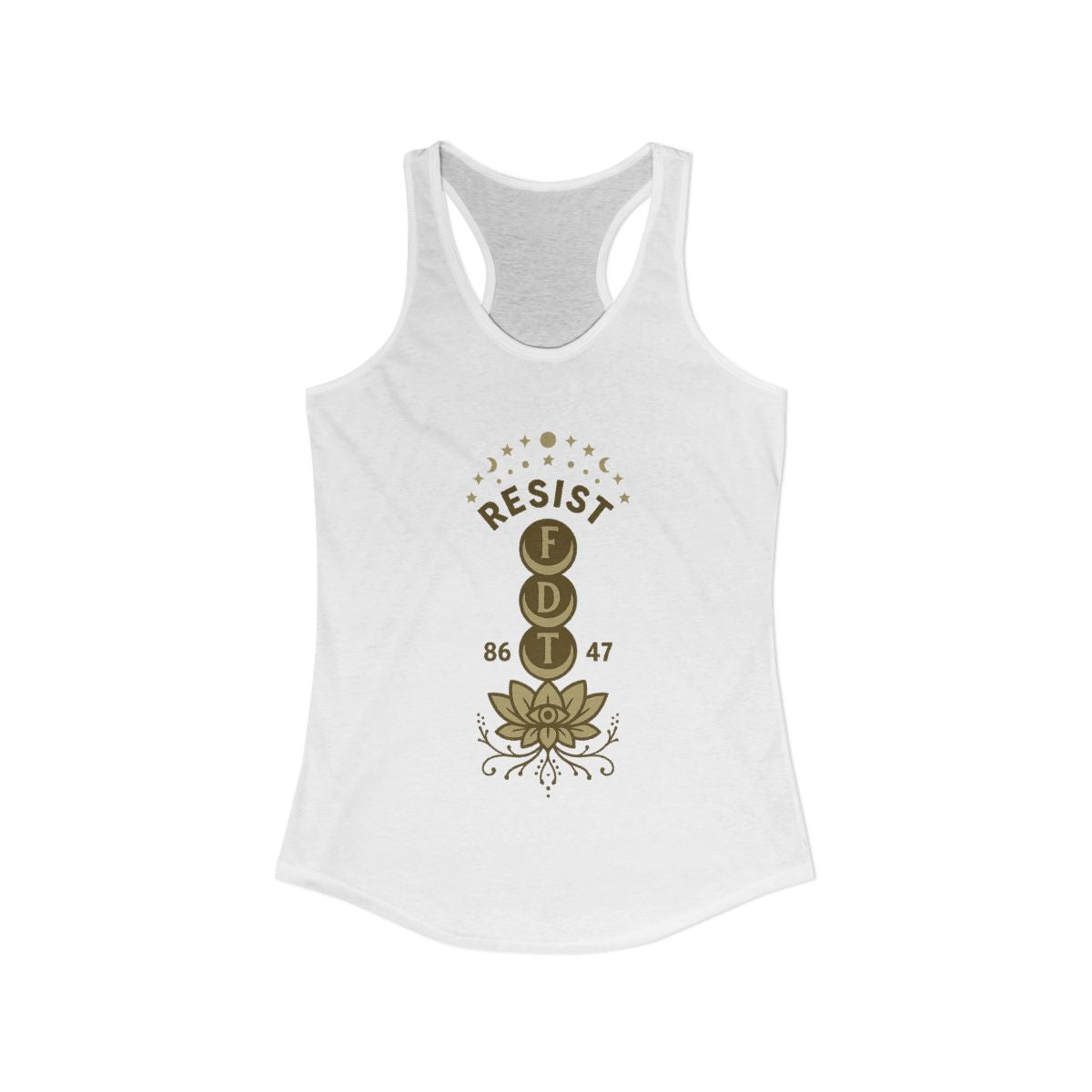 RESIST Fight for Democracy Graphic Tank Top
