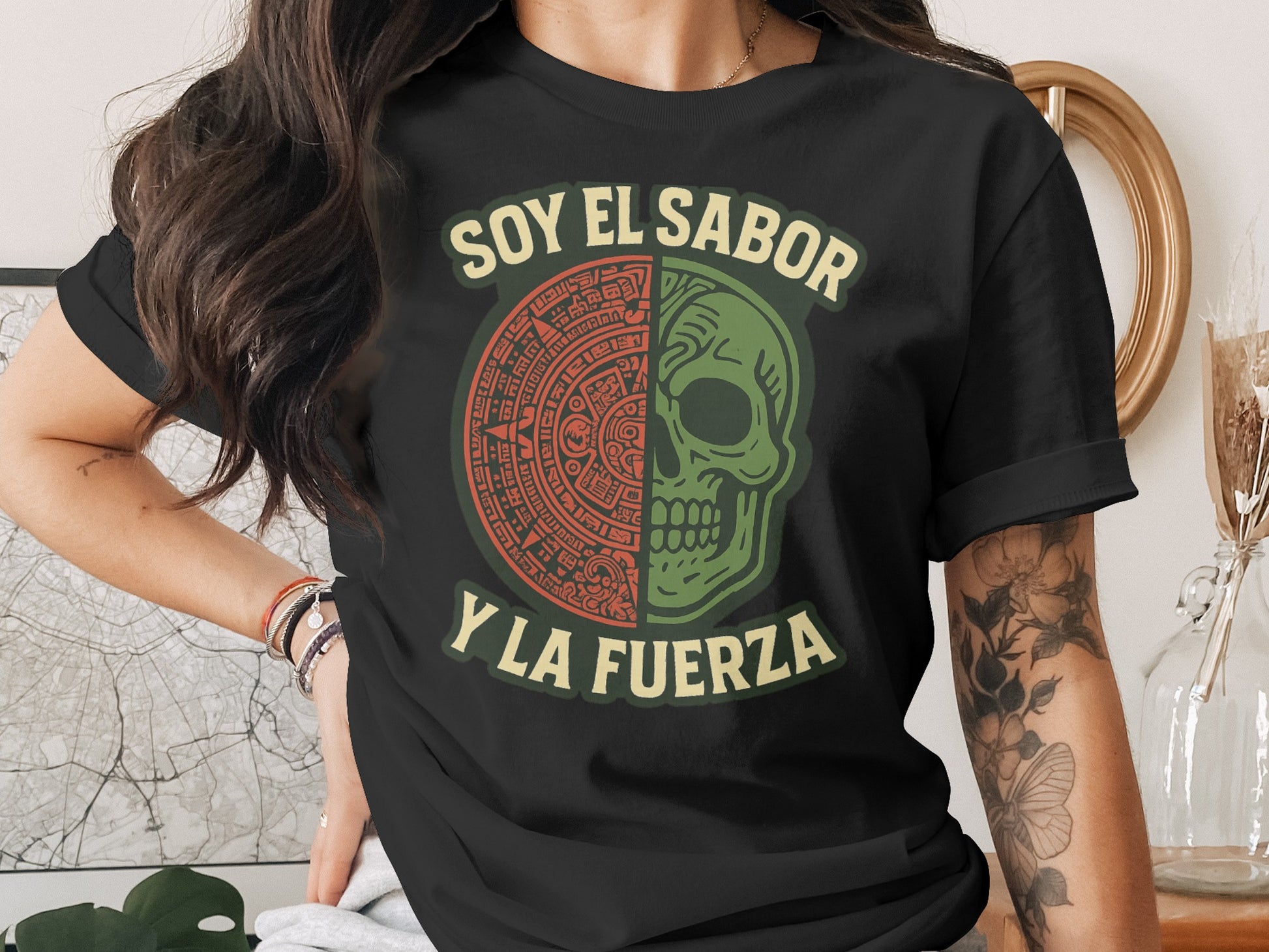 Soy El Sabor Y La Fuerza Graphic T-shirt product