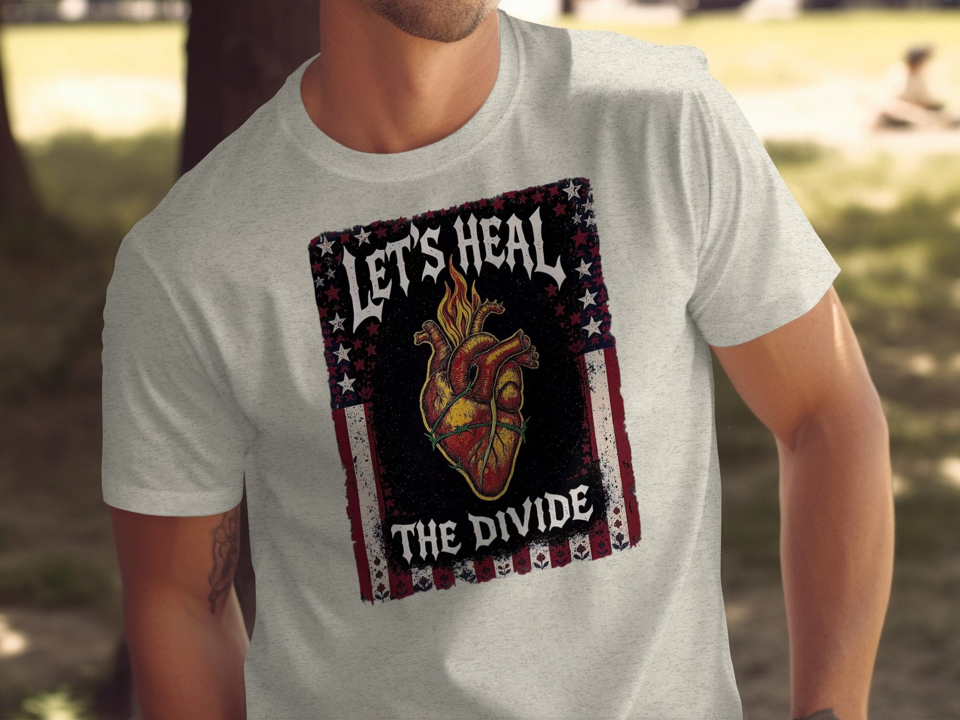 Let's Heal The Divide Graphic Tee product type