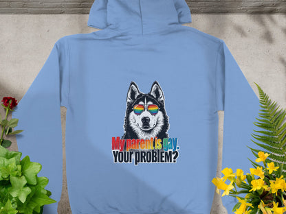 My Parents are Gay Your Problem Hoodie product