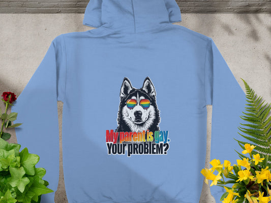 My Parents are Gay Your Problem Hoodie product