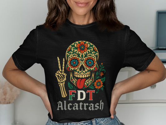 FDT Alcatrash Skull Graphic Design T-shirt product type