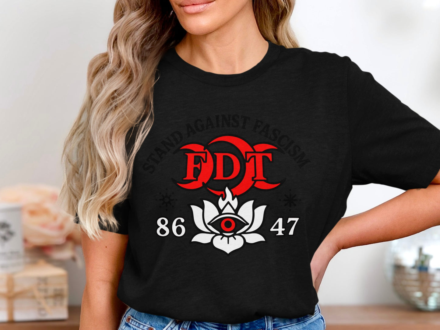 Stand Against Fascism FDT 8647 T-shirt