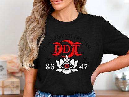 Stand Against Fascism FDT 8647 T-shirt