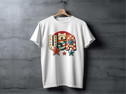 Stylish Patriotic USA T-Shirt for Trendy Product Type