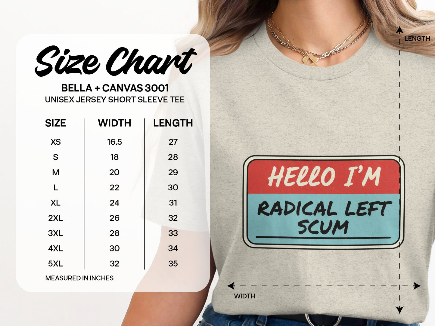 Hello I'm Radical Left Scum Unisex T-Shirt