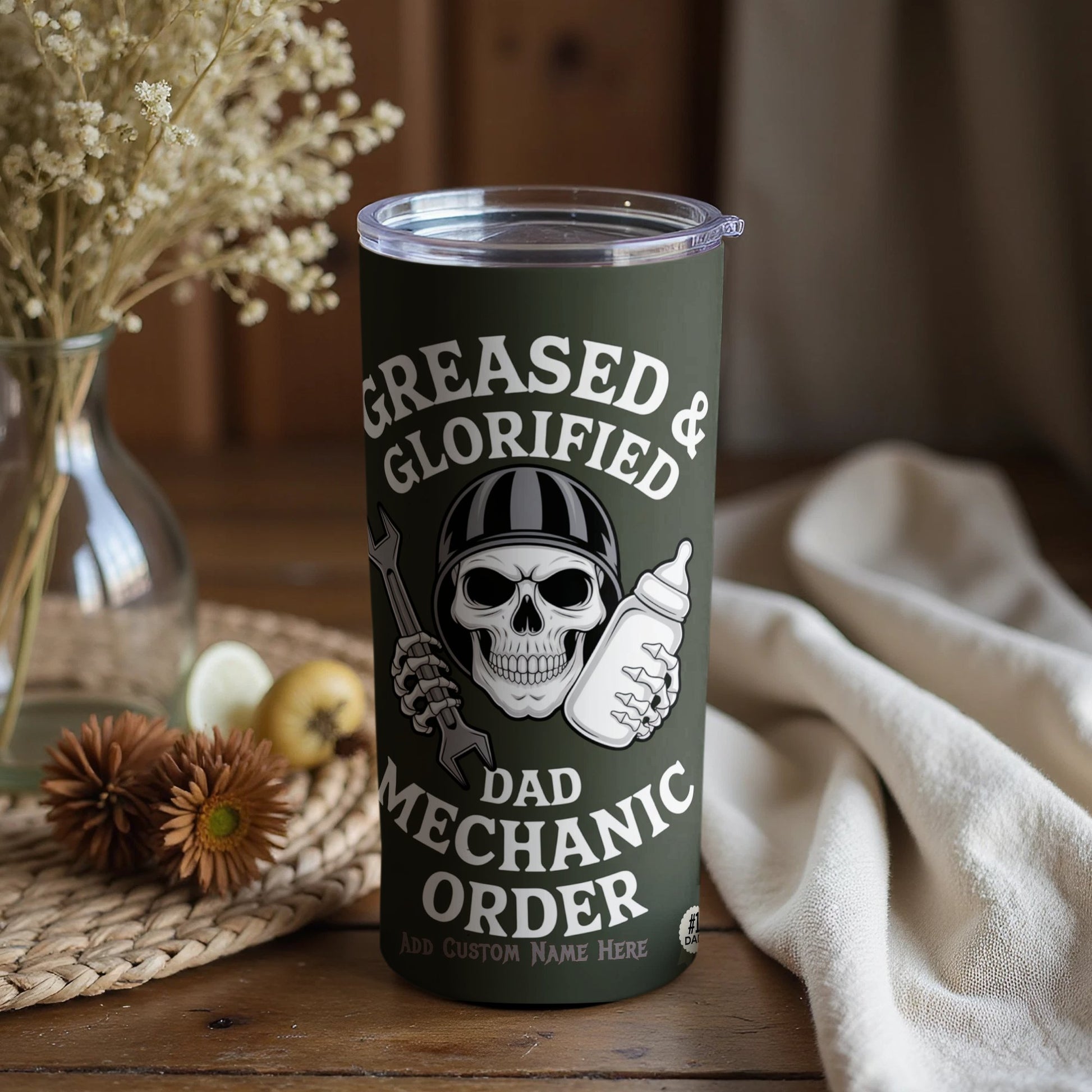 Greased Glorified Dad Mechanic Order product type