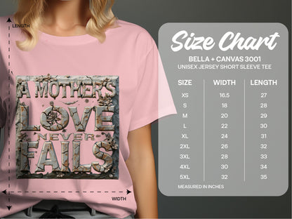 A Mother's Love Never Fails Short Sleeve Tee product