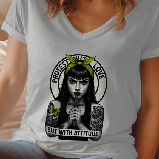 Protest With Love But With Attitude product type