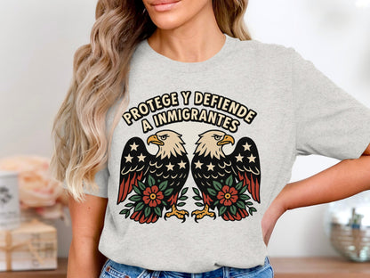 ** Protecte Y Defiende A Inmigrantes T-Shirt product