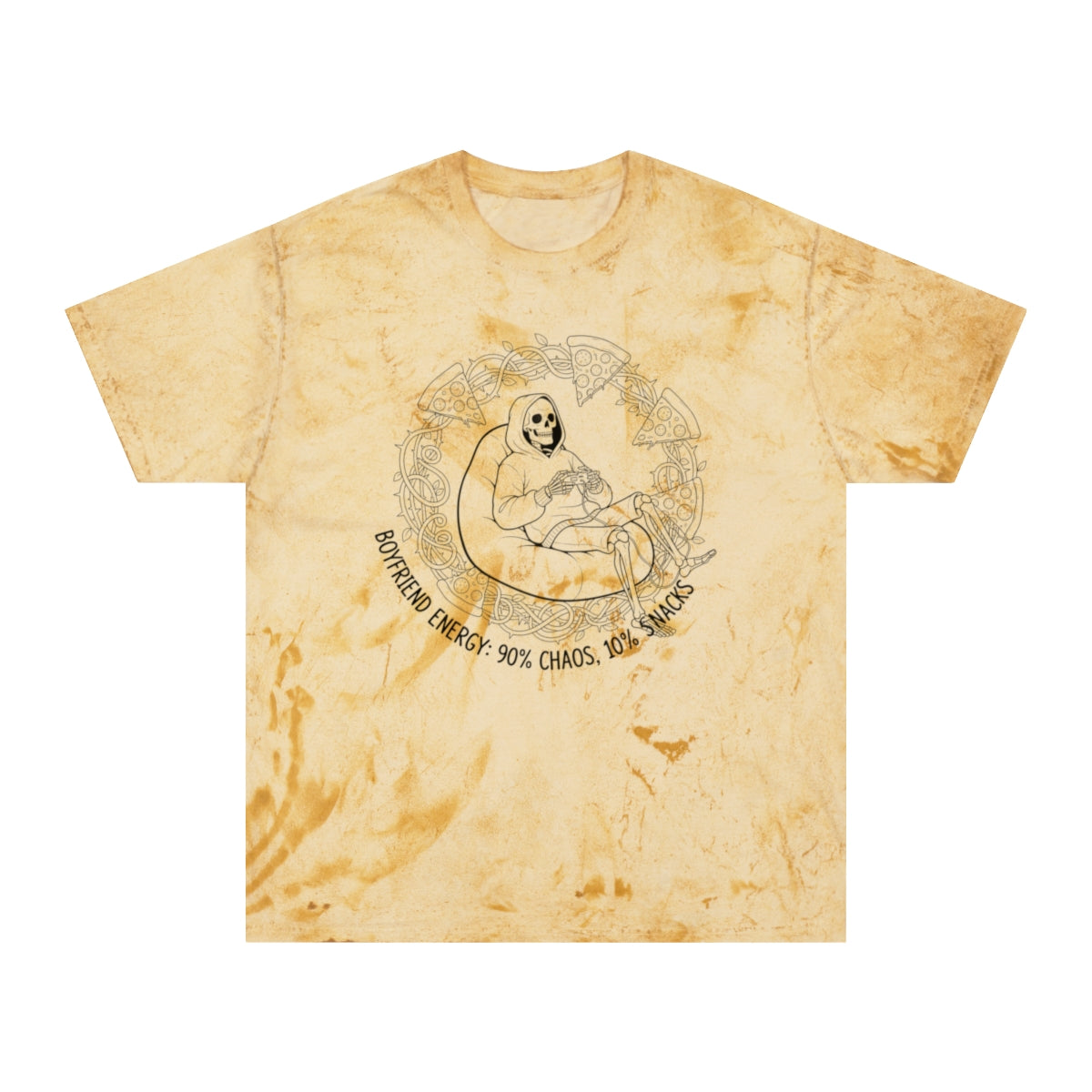 Boyfriend Energy 90% Chaos 10% Snacks Graphic Tee