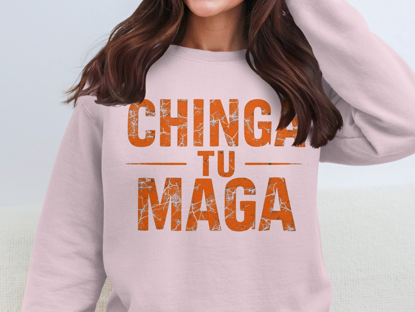 CHINGA TU MAGA Long Sleeve Sweatshirt for Comfortable Fashion