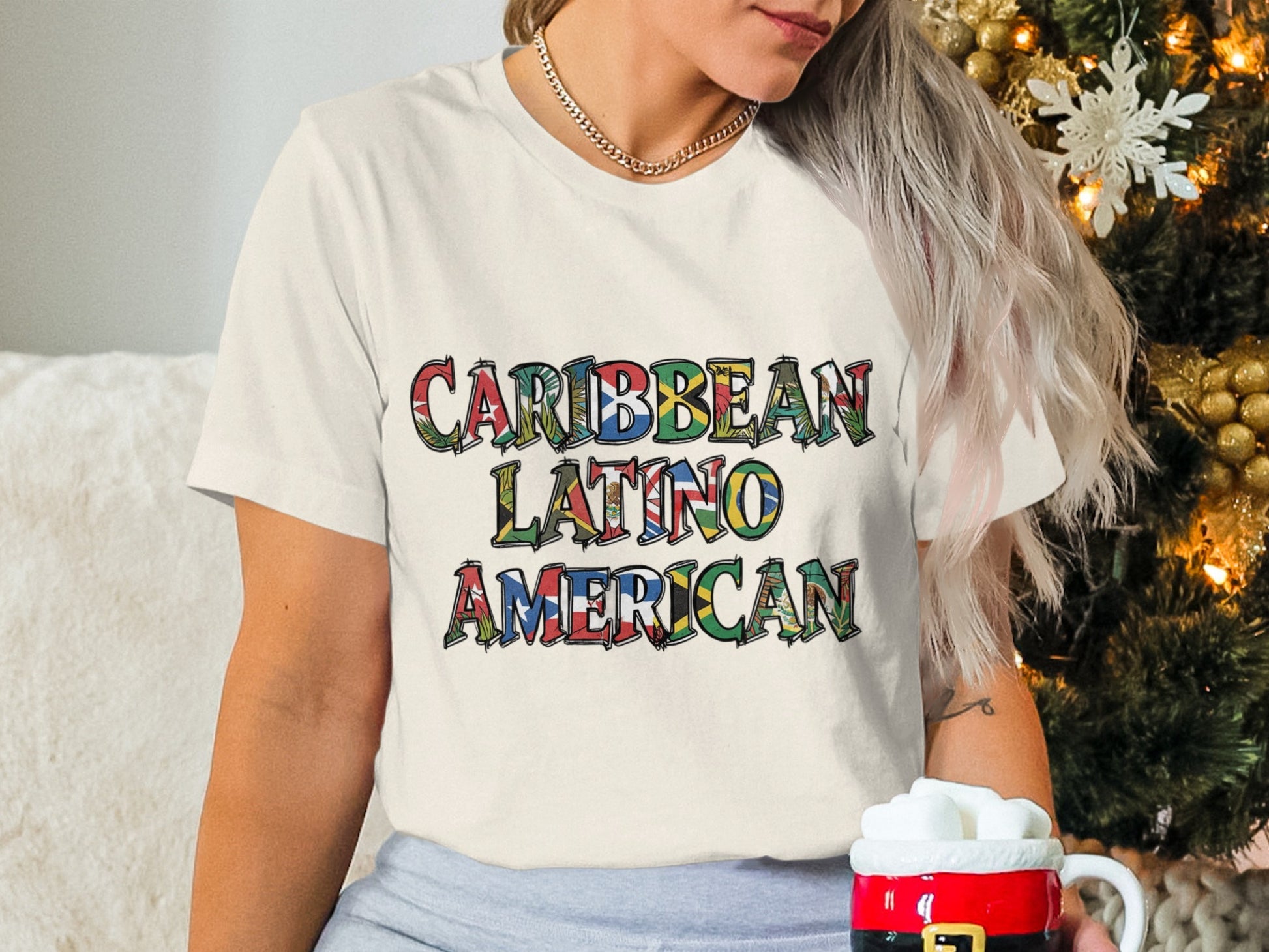 Caribbean Latino American T-shirt product