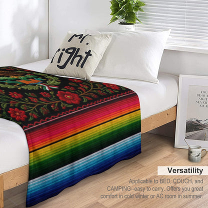 Ultra-Soft Flannel Blanket Multiple Sizes