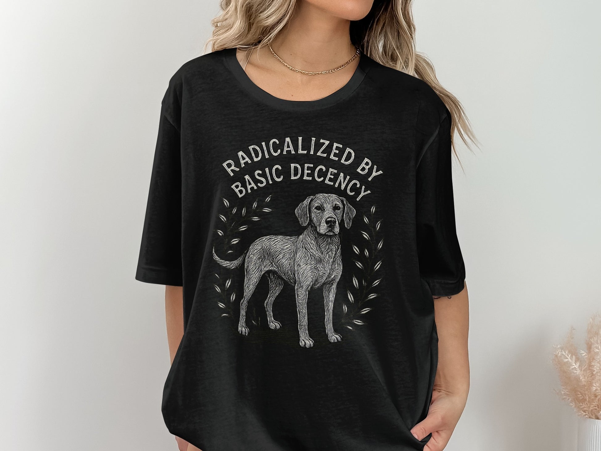 Radicalized By Basic Decency Graphic Tshirt product
