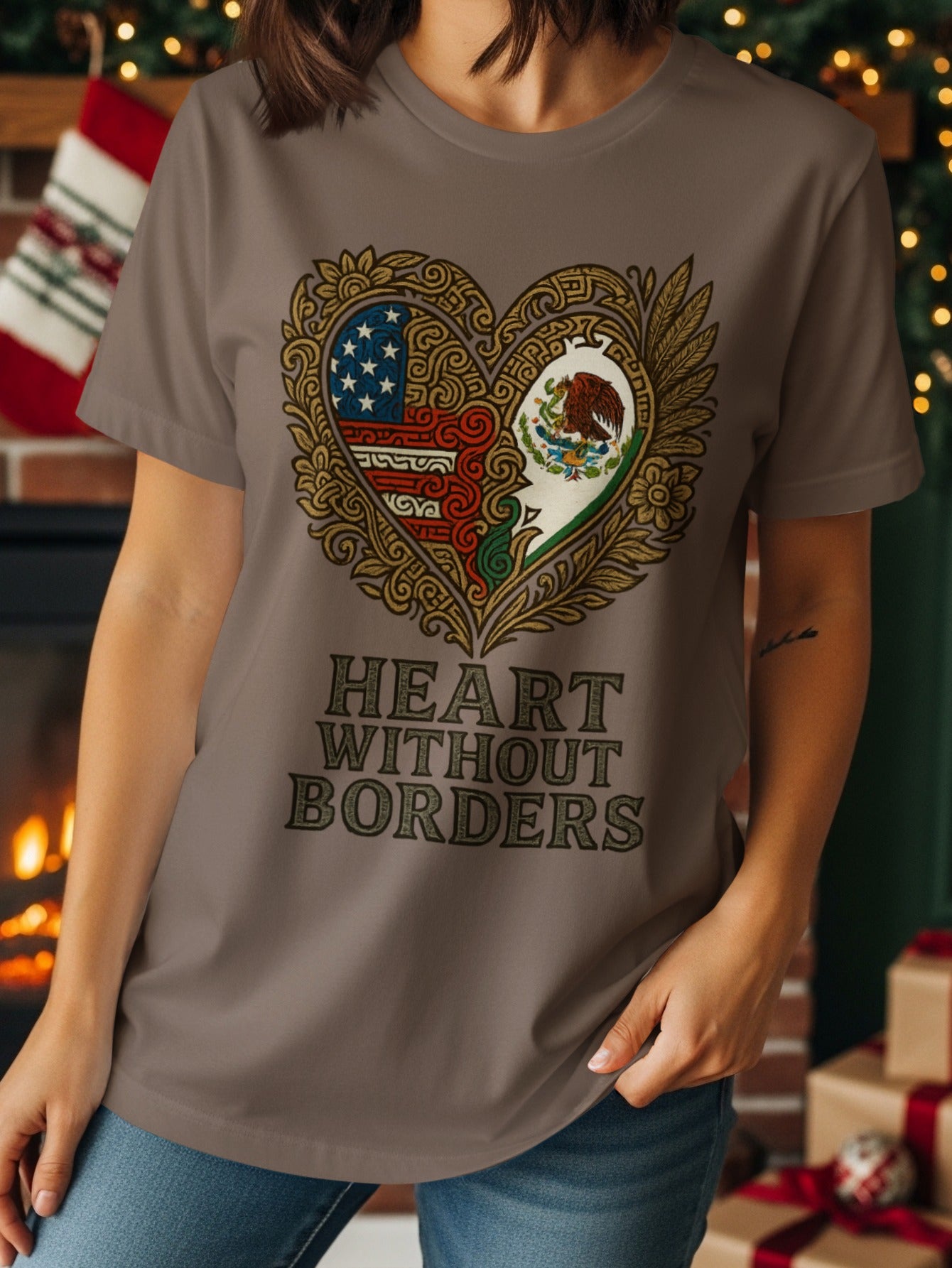 Heart Without Borders Graphic Apparel