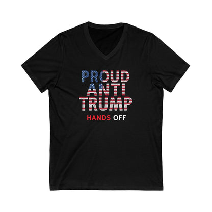 Proud Anti Trump Hands Off Graphic T-shirt Product