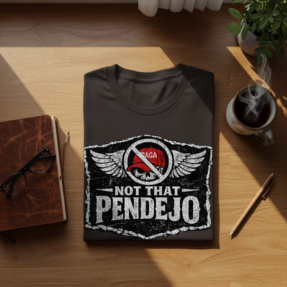 Not That Pendejo Skull Wings Crossed MAGA Cap product