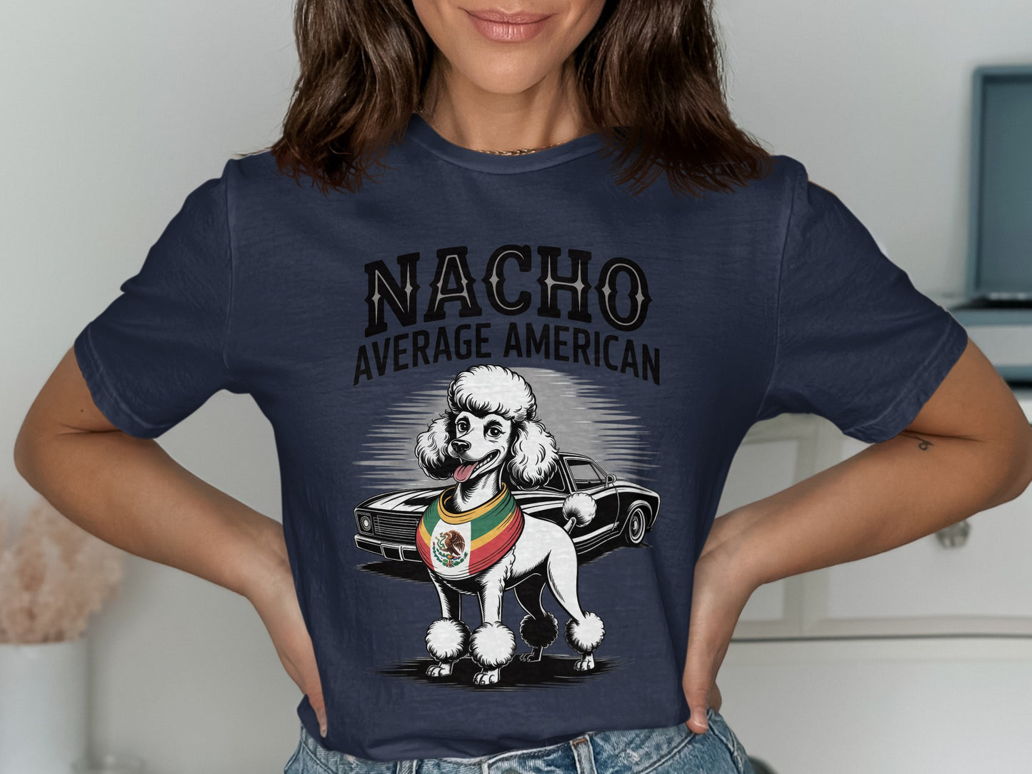 Nacho Average American T-Shirt Funny Graphic Tee product