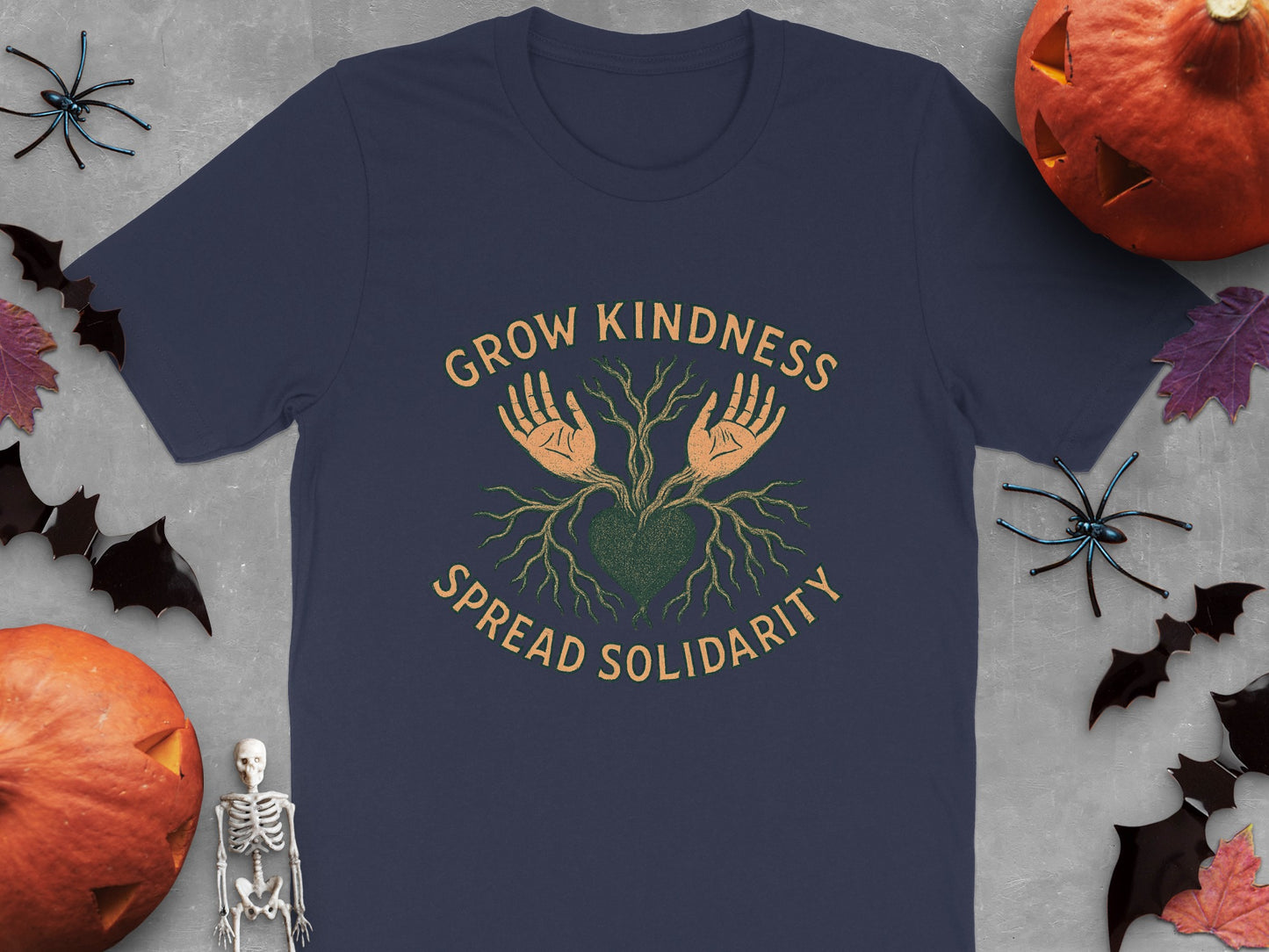 Grow Kindness Spread Solidarity Graphic Tee product