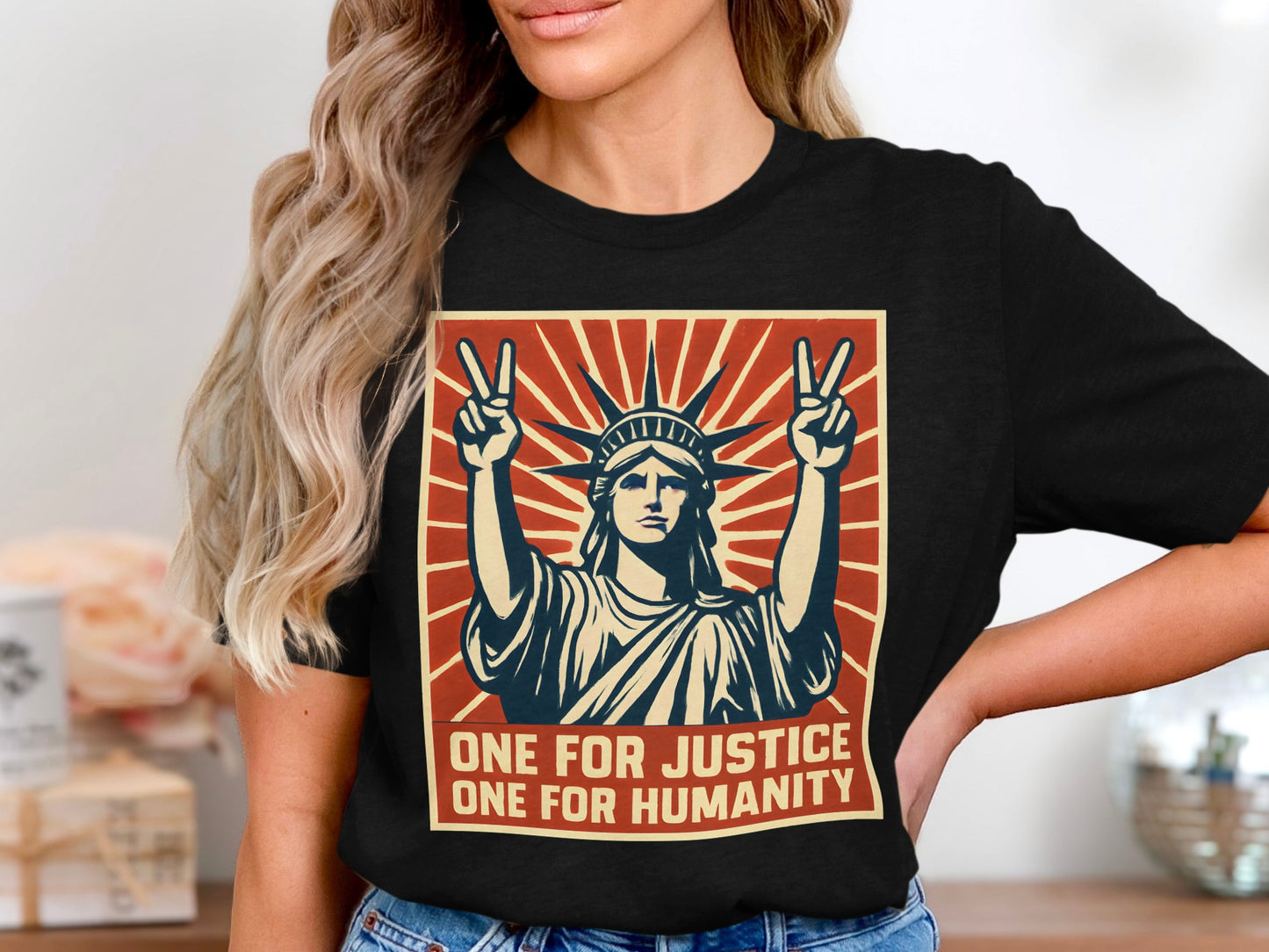 One For Justice One For Humanity Graphic T-Shirt product type