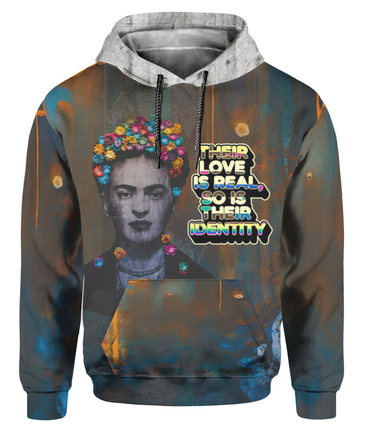 Frida Kahlo Gay Rights Hoodie– Celebrate Love and Diversity with Style