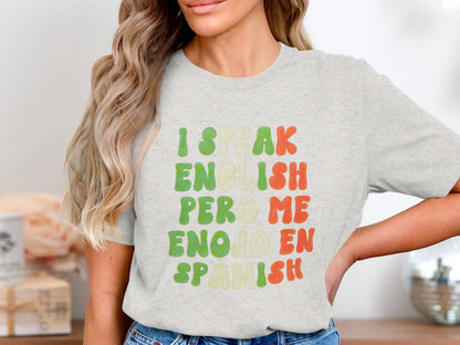 I Speak English Pero Me Enojo En Spanish product type