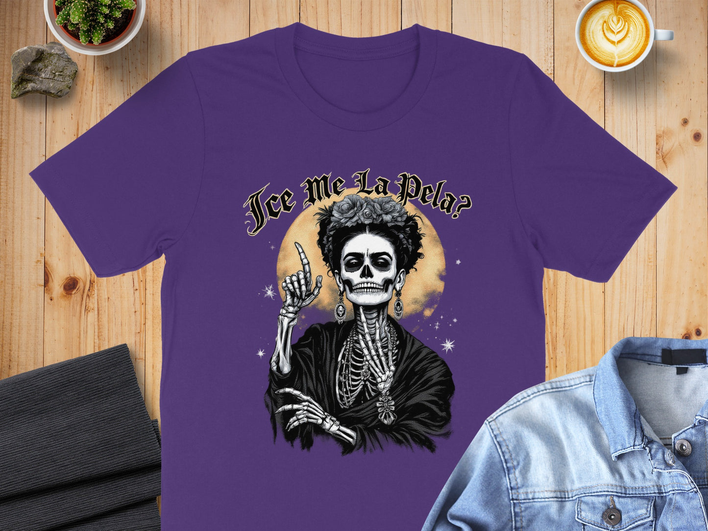 Ice Me La Pela Skeleton Graphic Tee product