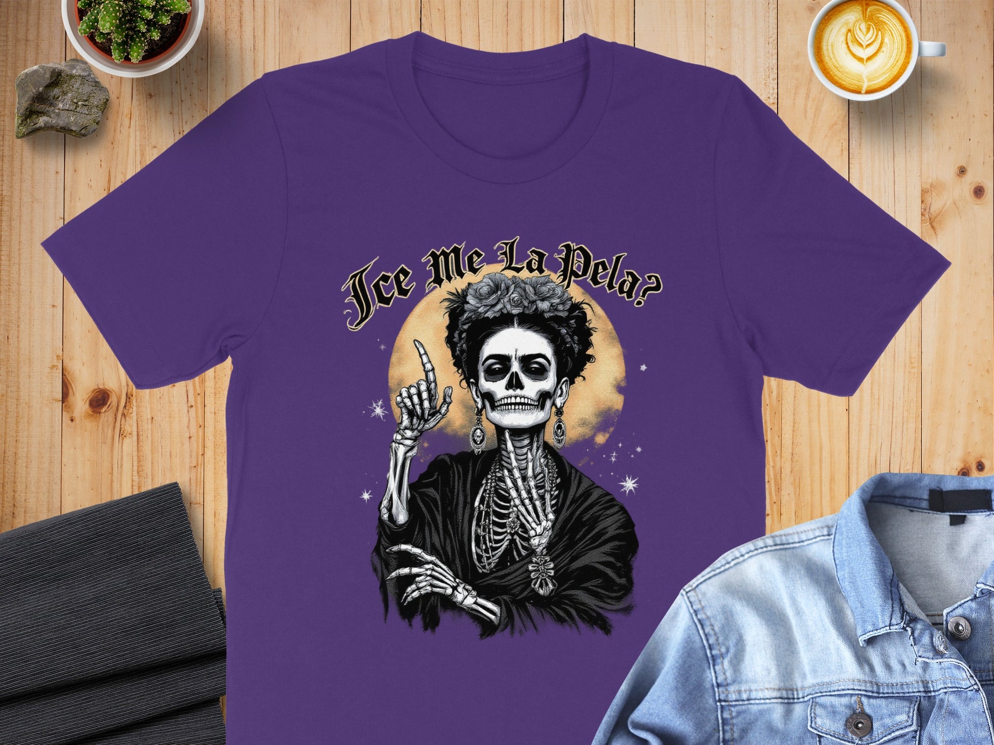 Ice Me La Pela Skeleton Graphic Tee product
